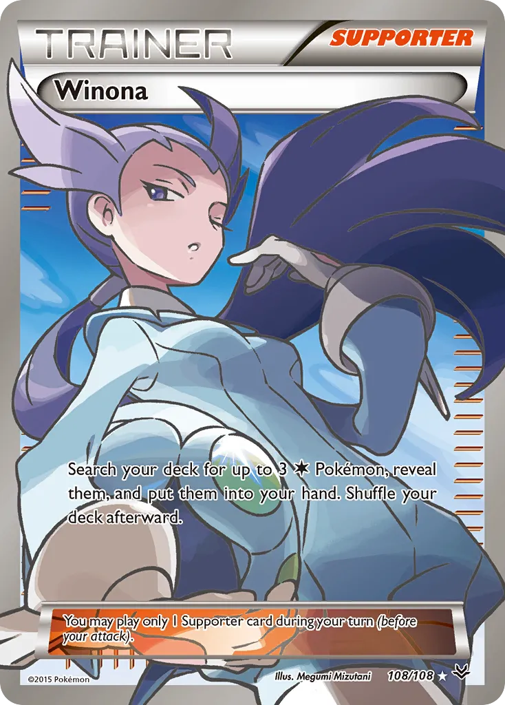 Winona — XY - Roaring Skies — Pokémon