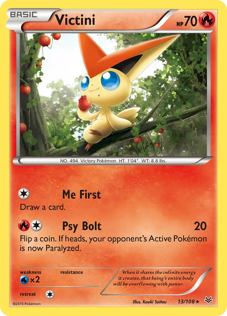 Victini — XY - Roaring Skies — Pokemon