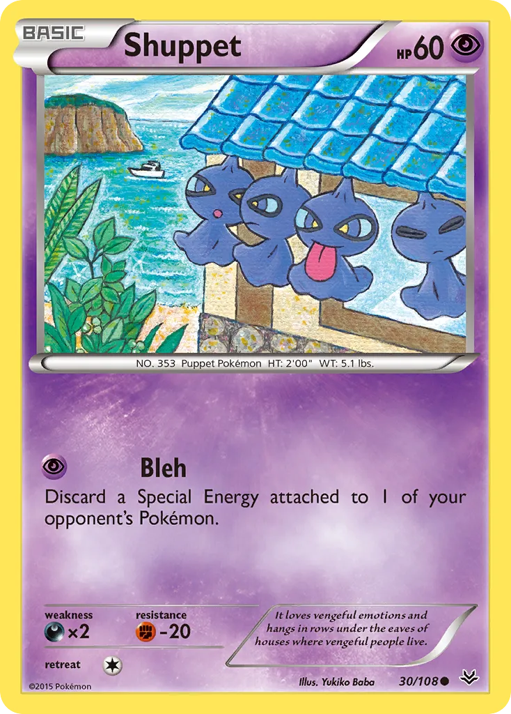 Shuppet — XY - Roaring Skies — Pokemon