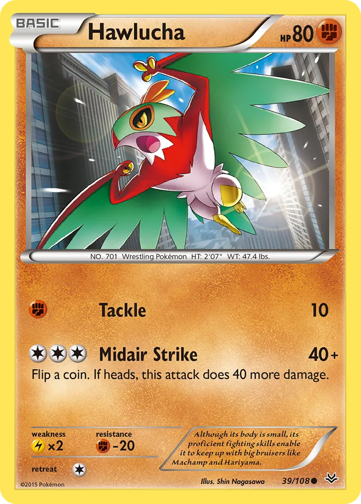 Hawlucha — XY - Roaring Skies — Pokémon
