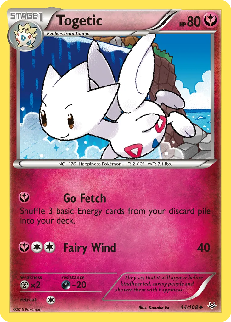 Togetic — XY - Roaring Skies — Pokemon