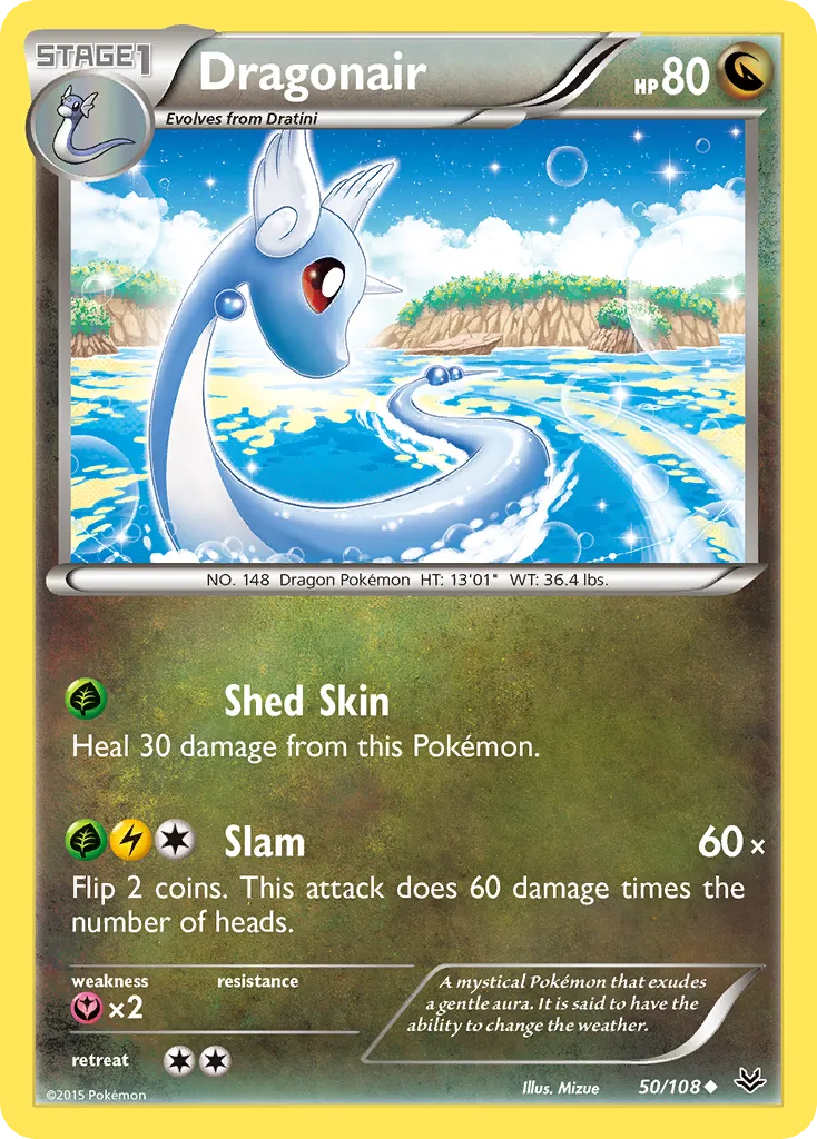 Dragonair — XY - Roaring Skies — Pokemon