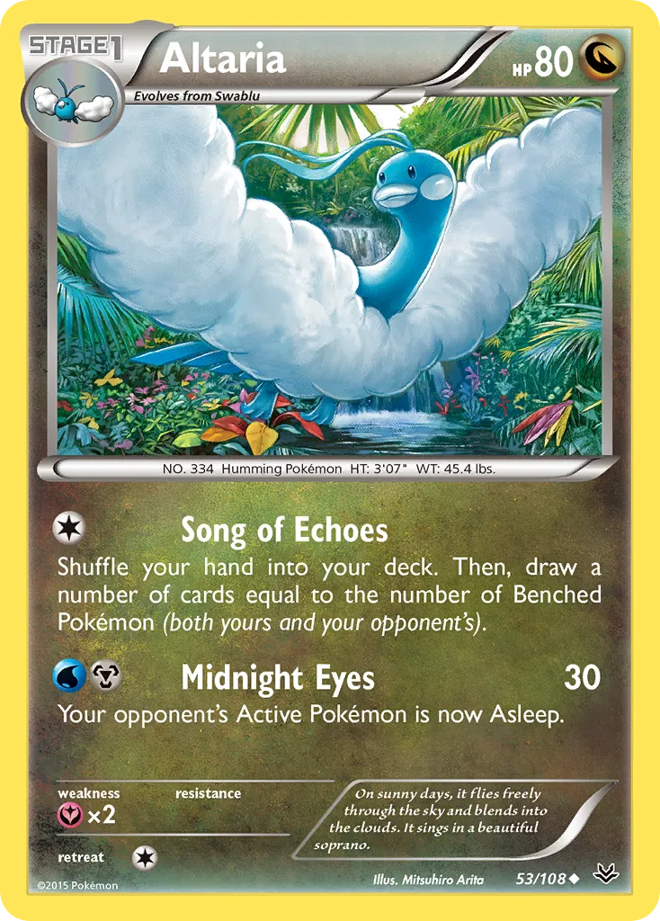 Altaria — XY - Roaring Skies — Pokemon