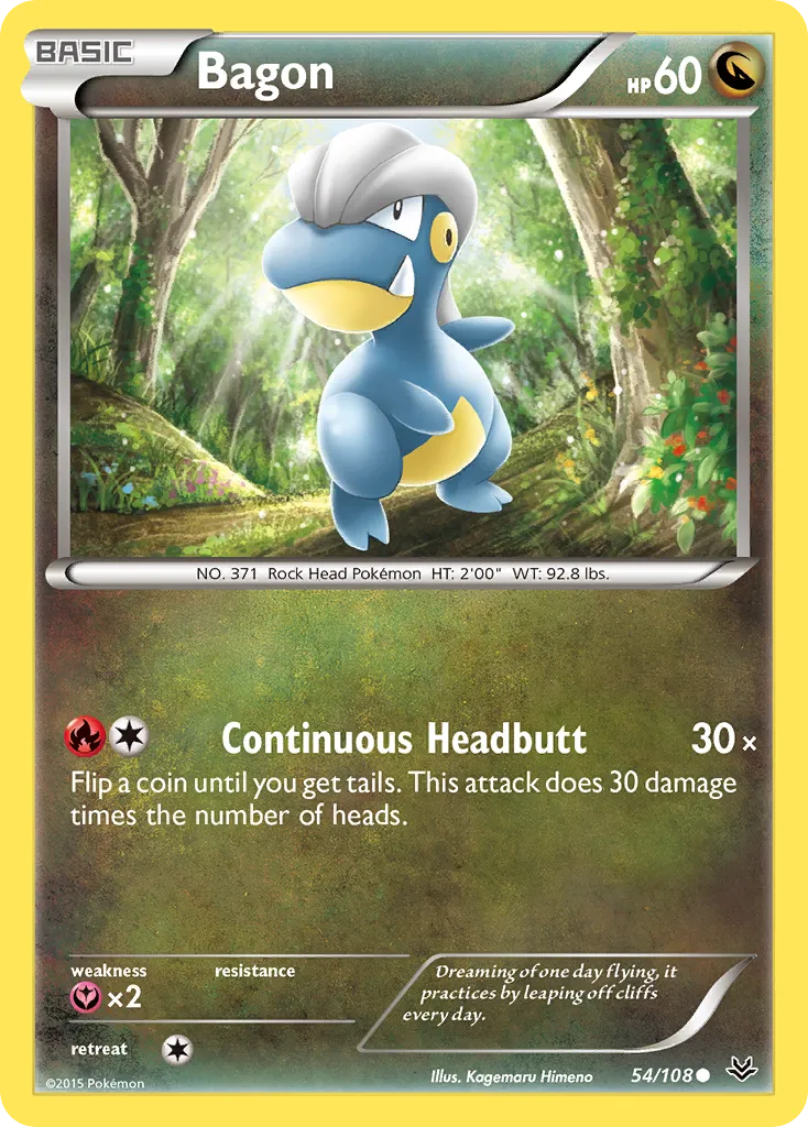 Bagon — XY - Roaring Skies — Pokemon