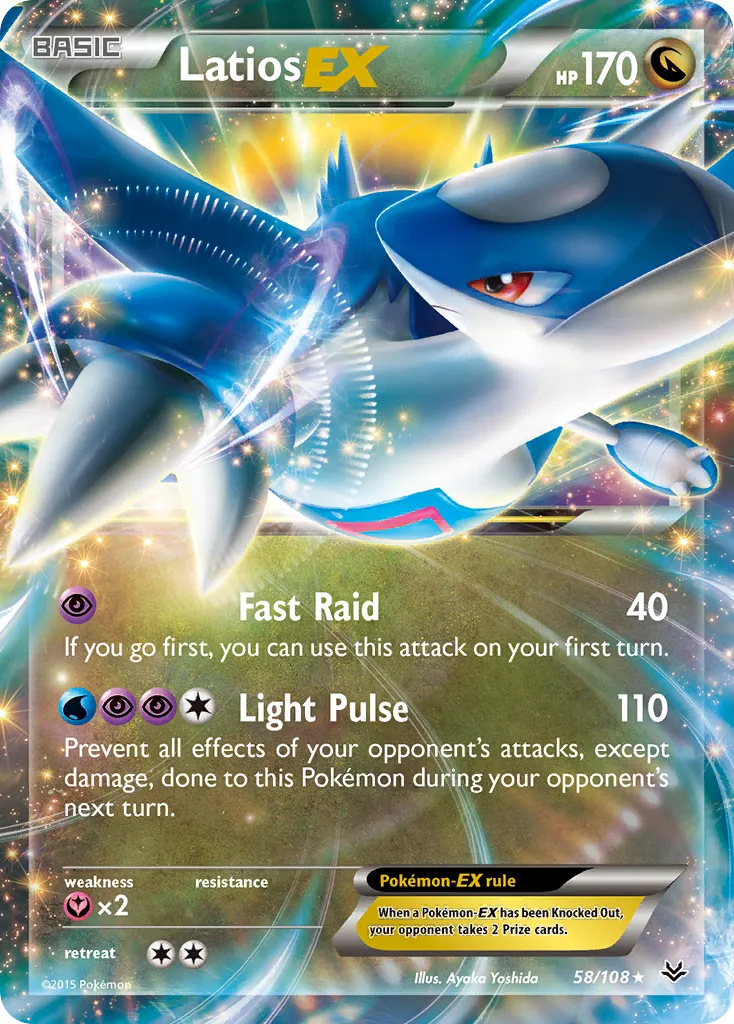 Latios EX — XY - Roaring Skies — Pokemon