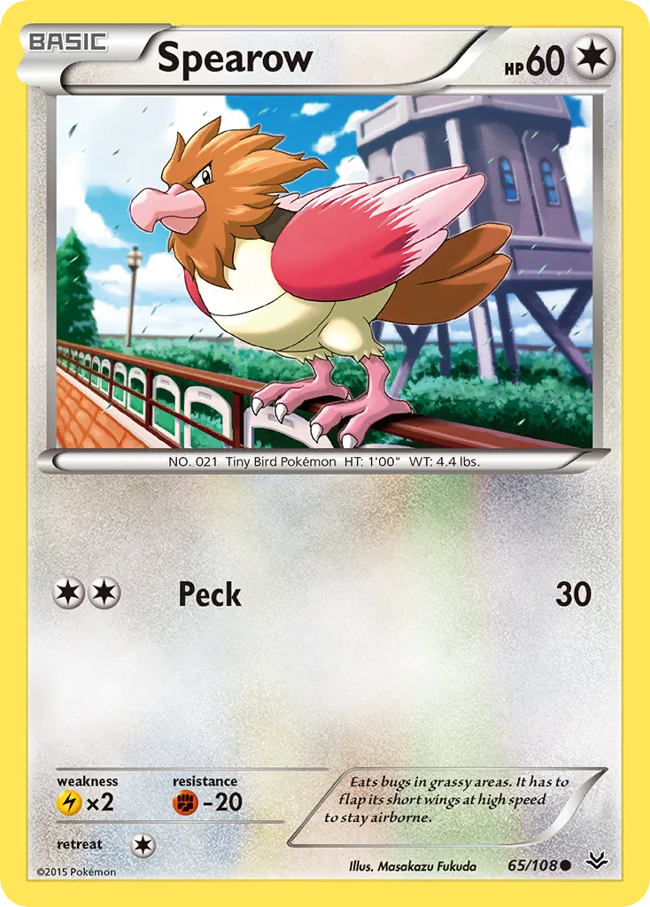 Spearow — XY - Roaring Skies — Pokémon