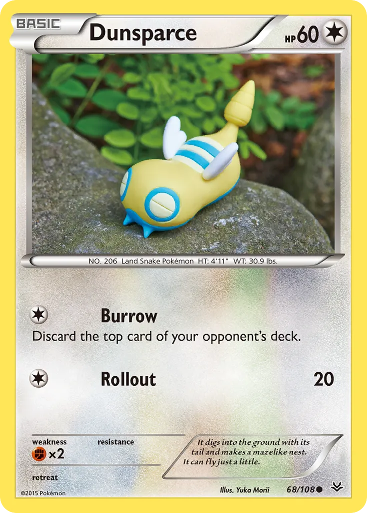 Dunsparce — XY - Roaring Skies — Pokemon
