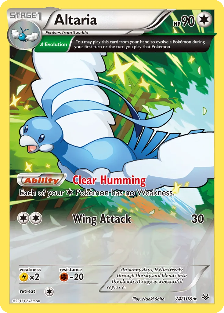Altaria — XY - Roaring Skies — Pokemon