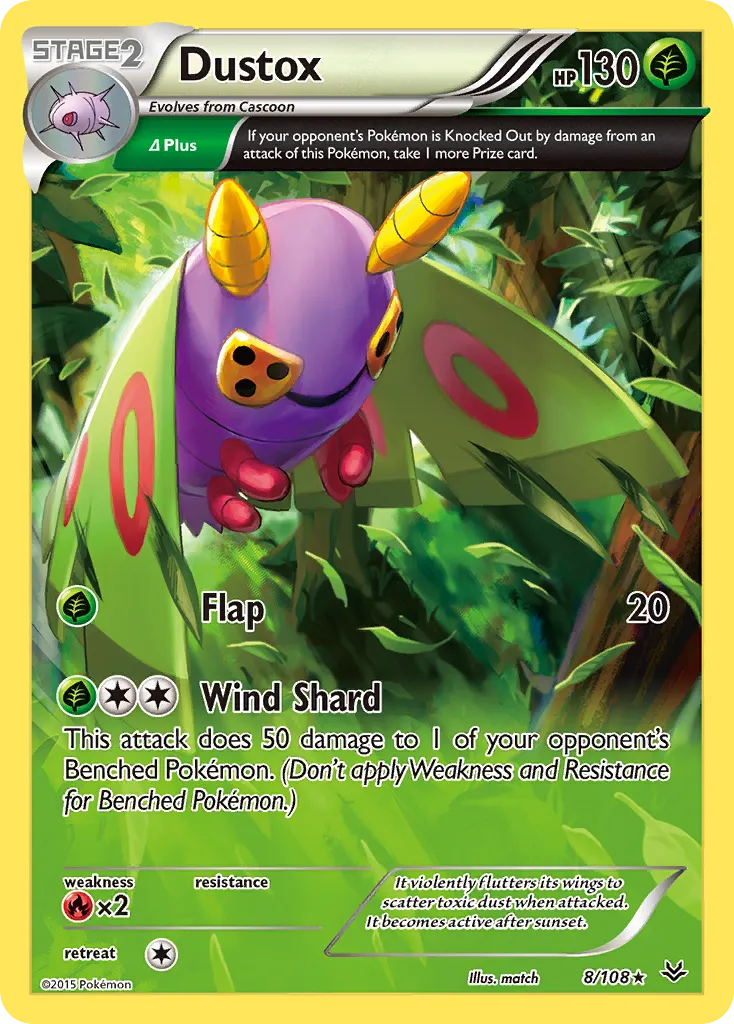 Dustox — XY - Roaring Skies — Pokemon