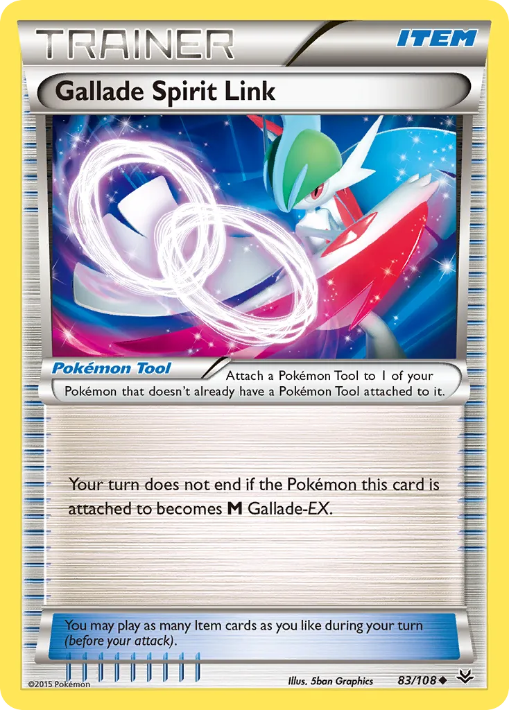 Gallade Spirit Link — XY - Roaring Skies — Pokemon
