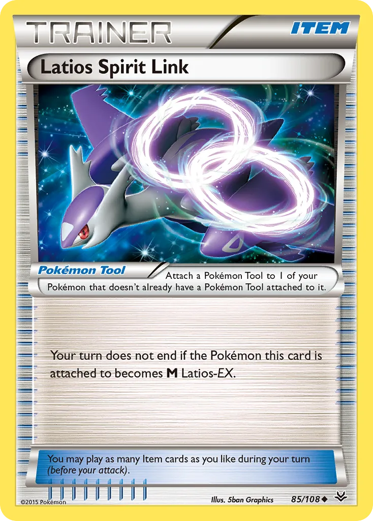 Latios Spirit Link — XY - Roaring Skies — Pokémon