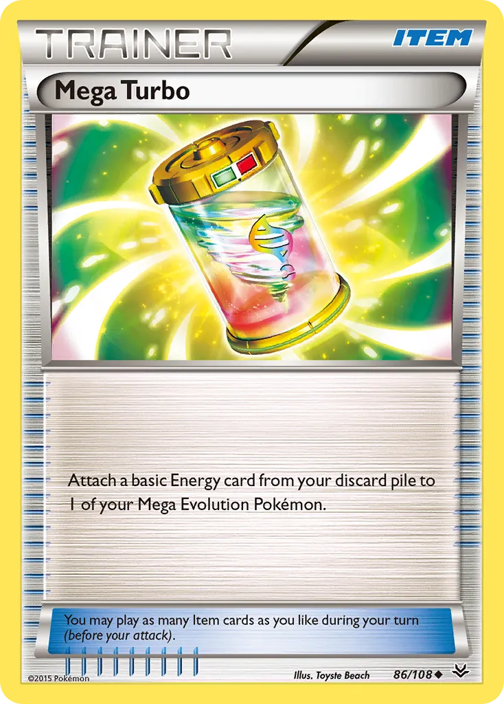 Mega Turbo — XY - Roaring Skies — Pokemon