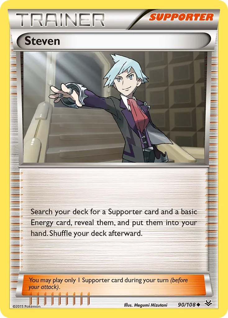Steven — XY - Roaring Skies — Pokemon