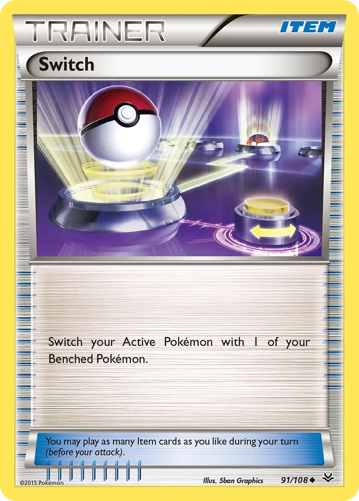 Switch — XY - Roaring Skies — Pokemon
