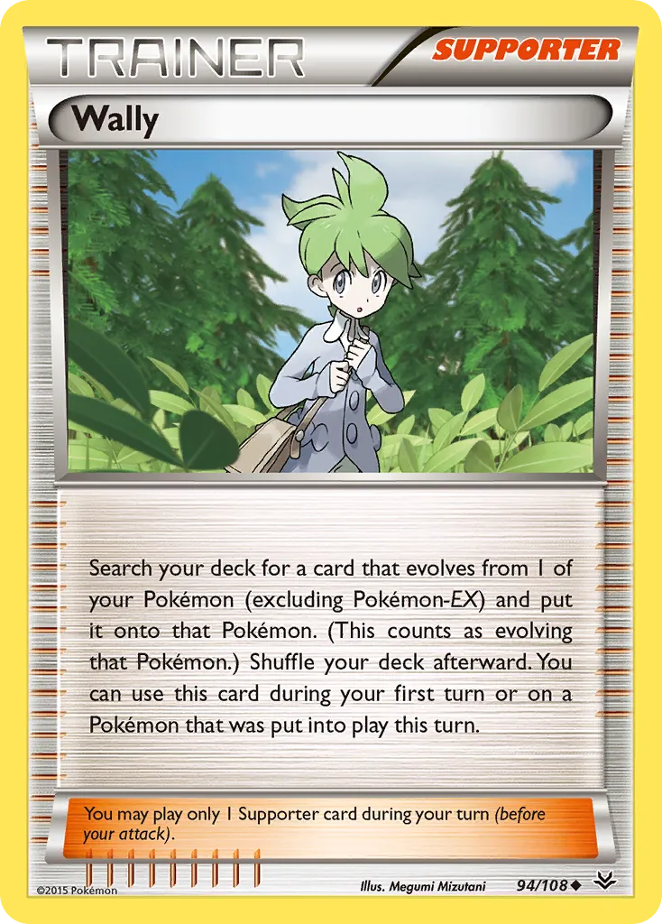 Wally — XY - Roaring Skies — Pokémon