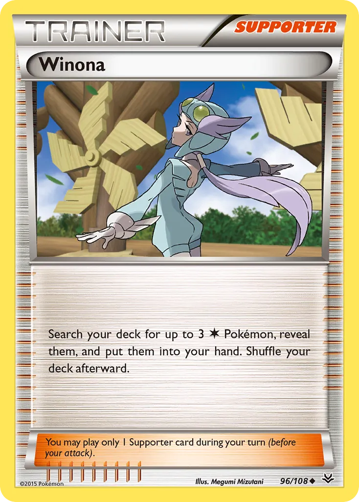 Winona — XY - Roaring Skies — Pokémon