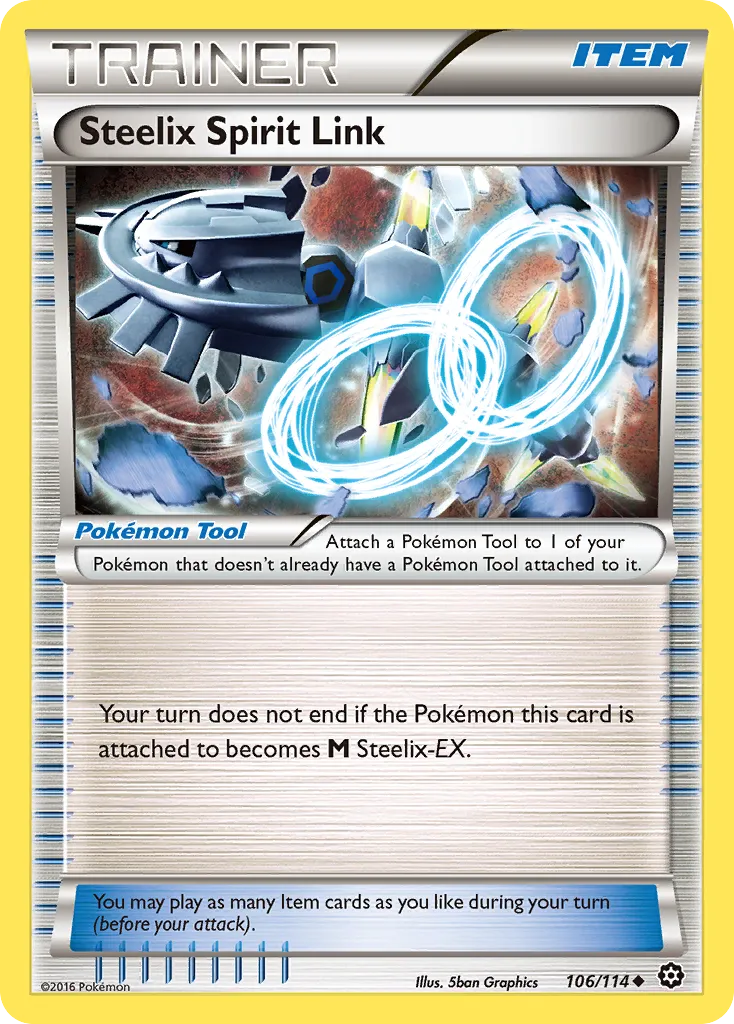 Steelix Spirit Link — XY - Steam Siege — Pokémon