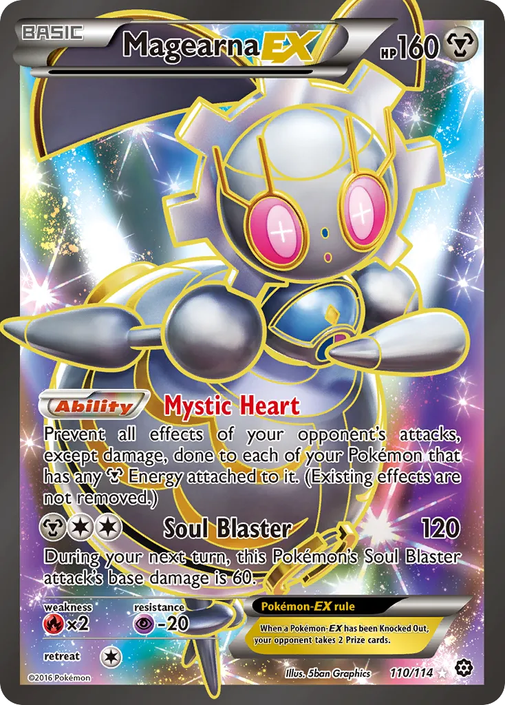 Magearna EX — XY - Steam Siege — Pokémon