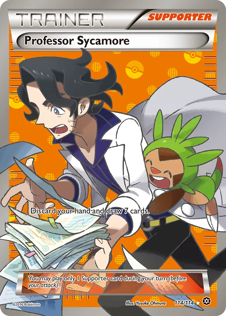 Professor Sycamore — XY - Steam Siege — Pokémon