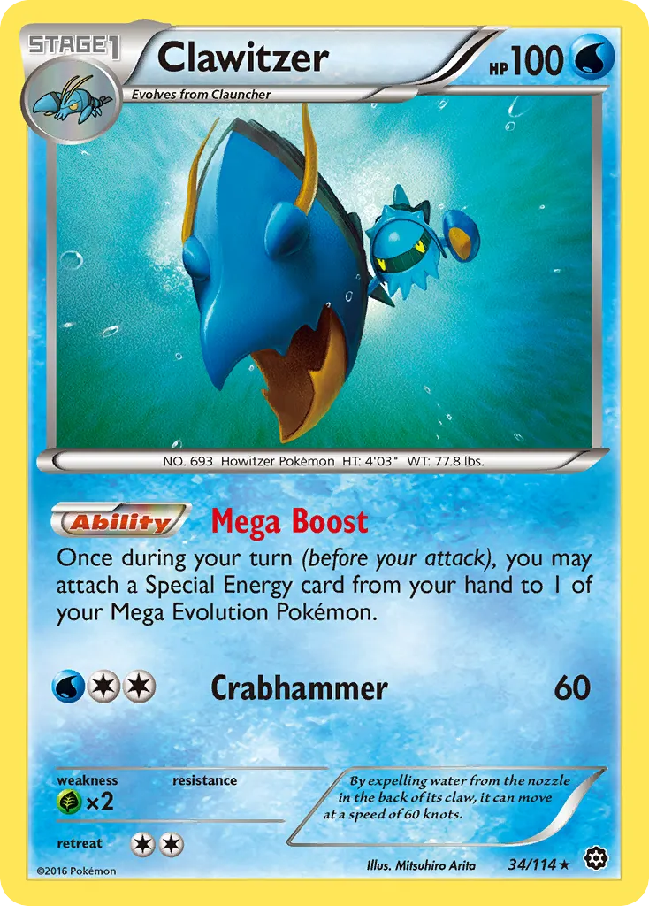 Gamblast — XY - Steam Siege — Pokémon