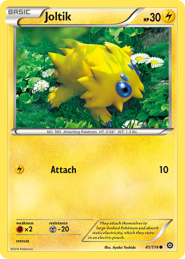 Joltik — XY - Steam Siege — Pokémon