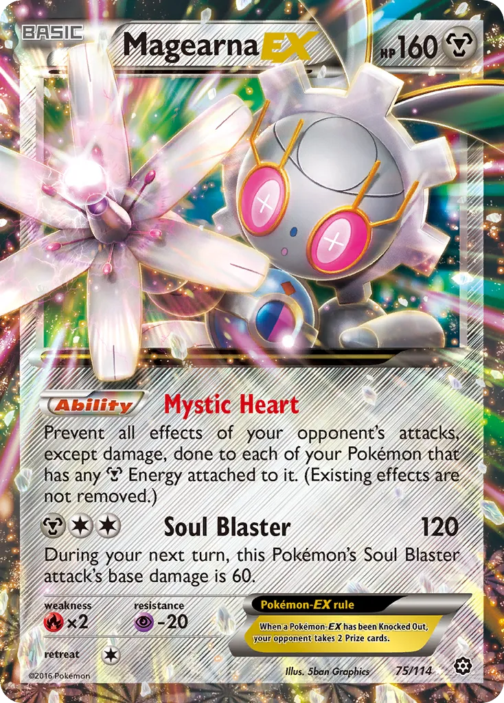 Magearna EX — XY - Steam Siege — Pokemon