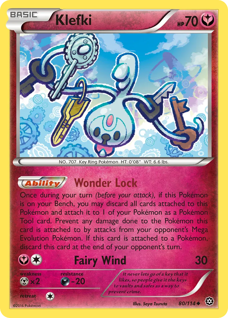 Klefki — XY - Steam Siege — Pokémon