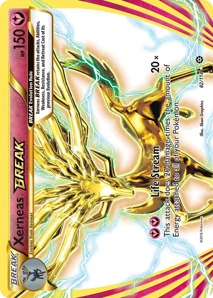 Xerneas BREAK — XY - Steam Siege — Pokémon