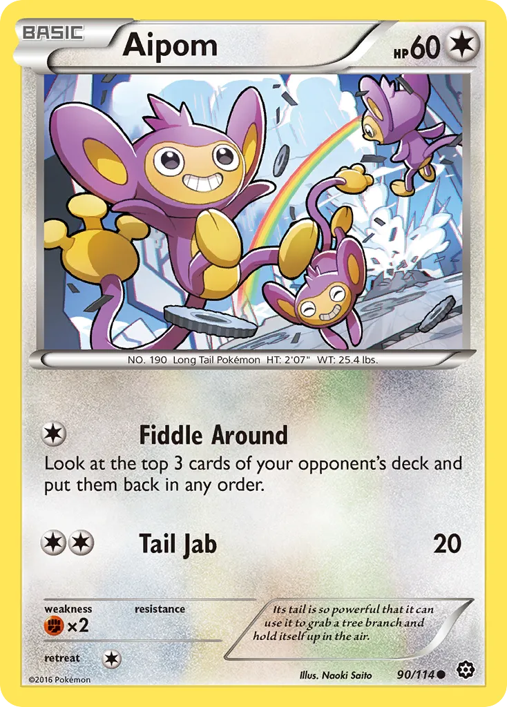 Capumain — XY - Steam Siege — Pokémon