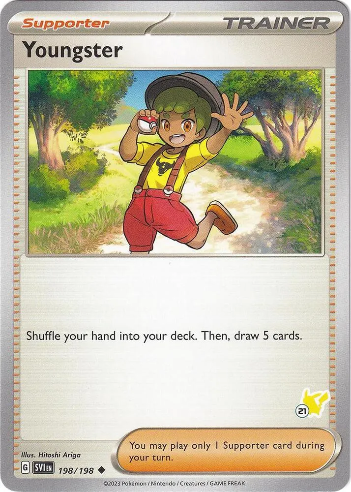 Youngster - Pikachu — Battle Academy 2024 — Pokémon