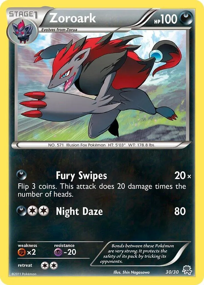 Zoroark — BW Trainer Kit: Excadrill & Zoroark — Pokemon