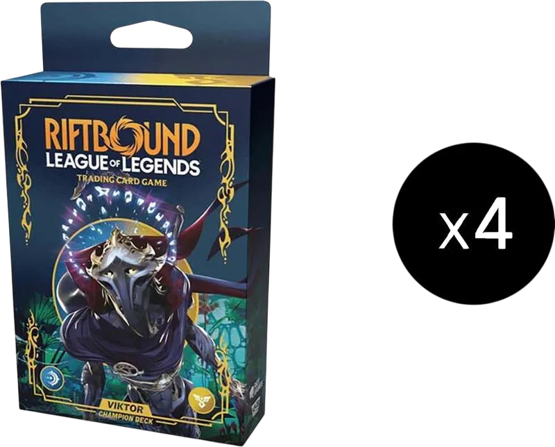 Origins : Viktor Champion Deck display — Origins - Main Set — Riftbound: League of Legends TCG