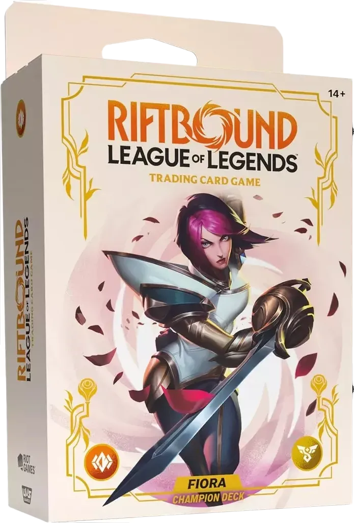 Spiritforged : Fiora Champion Deck from Spiritforged - Riftbound: League of Legends TCG