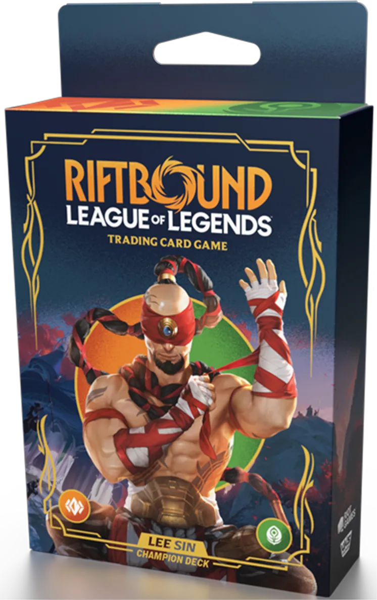 Origins : Lee Sin Champion Deck from Origins - Main Set - Riftbound: League of Legends TCG