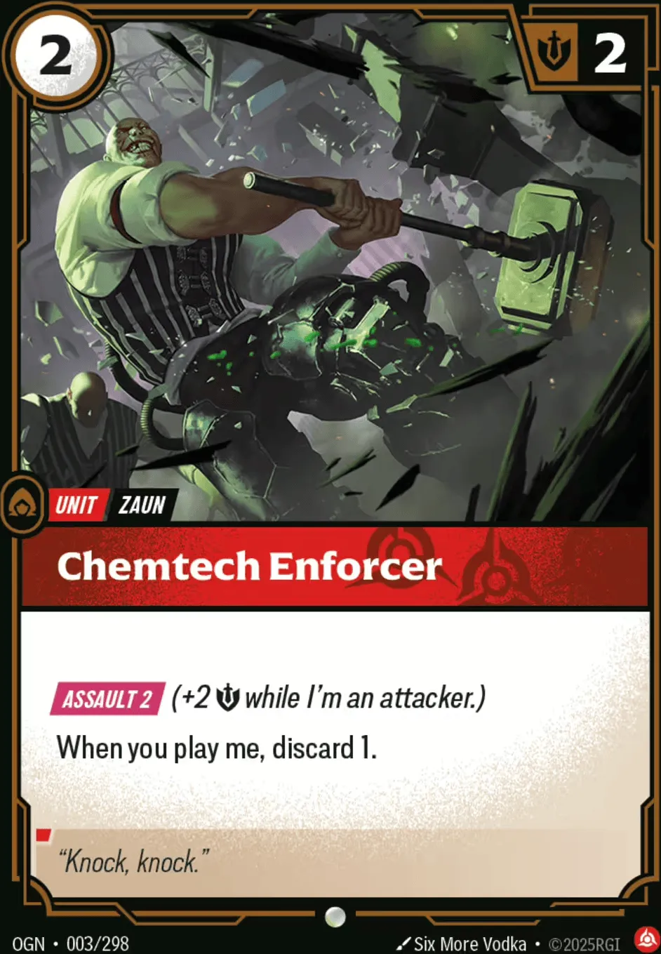 Chemtech Enforcer — Origins - Main Set — Riftbound