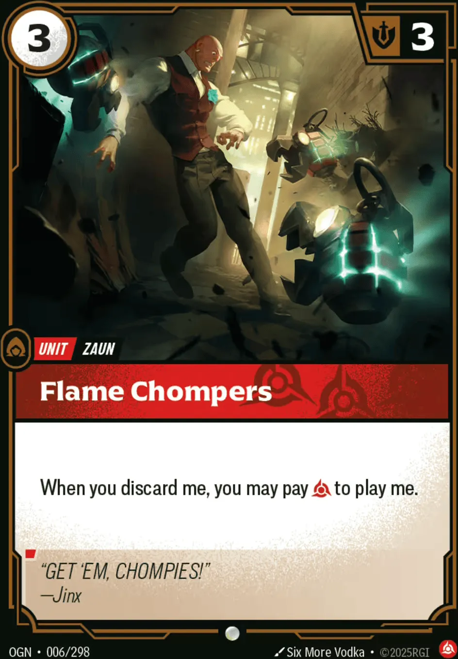 Flame Chompers — Origins - Main Set — Riftbound