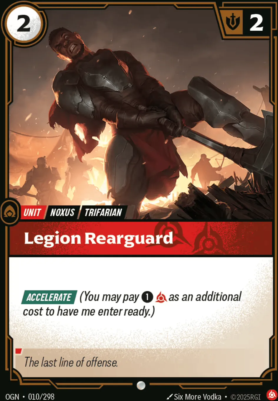 Legion Rearguard — Origins - Main Set — Riftbound