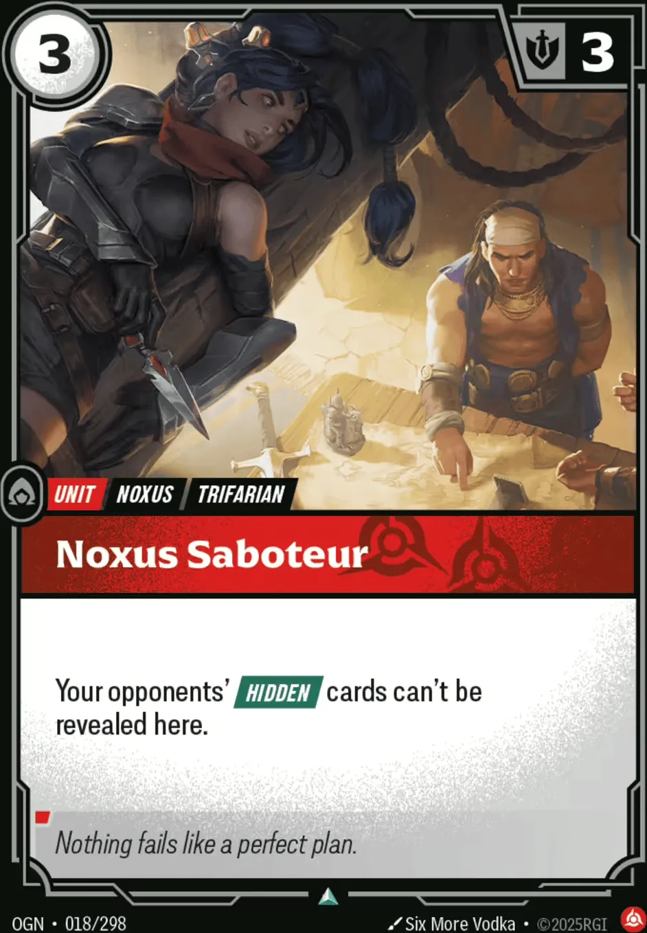 Noxus Saboteur — Origins - Main Set — Riftbound