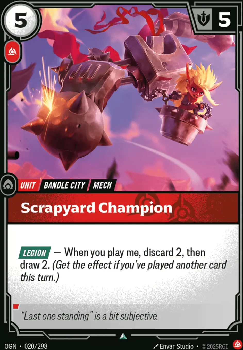 Scrapyard Champion — Origins - Main Set — Riftbound