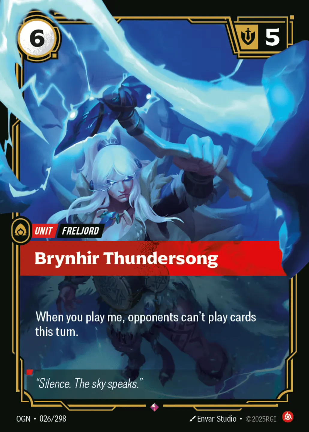 Brynhir Thundersong — Origins - Main Set — Riftbound