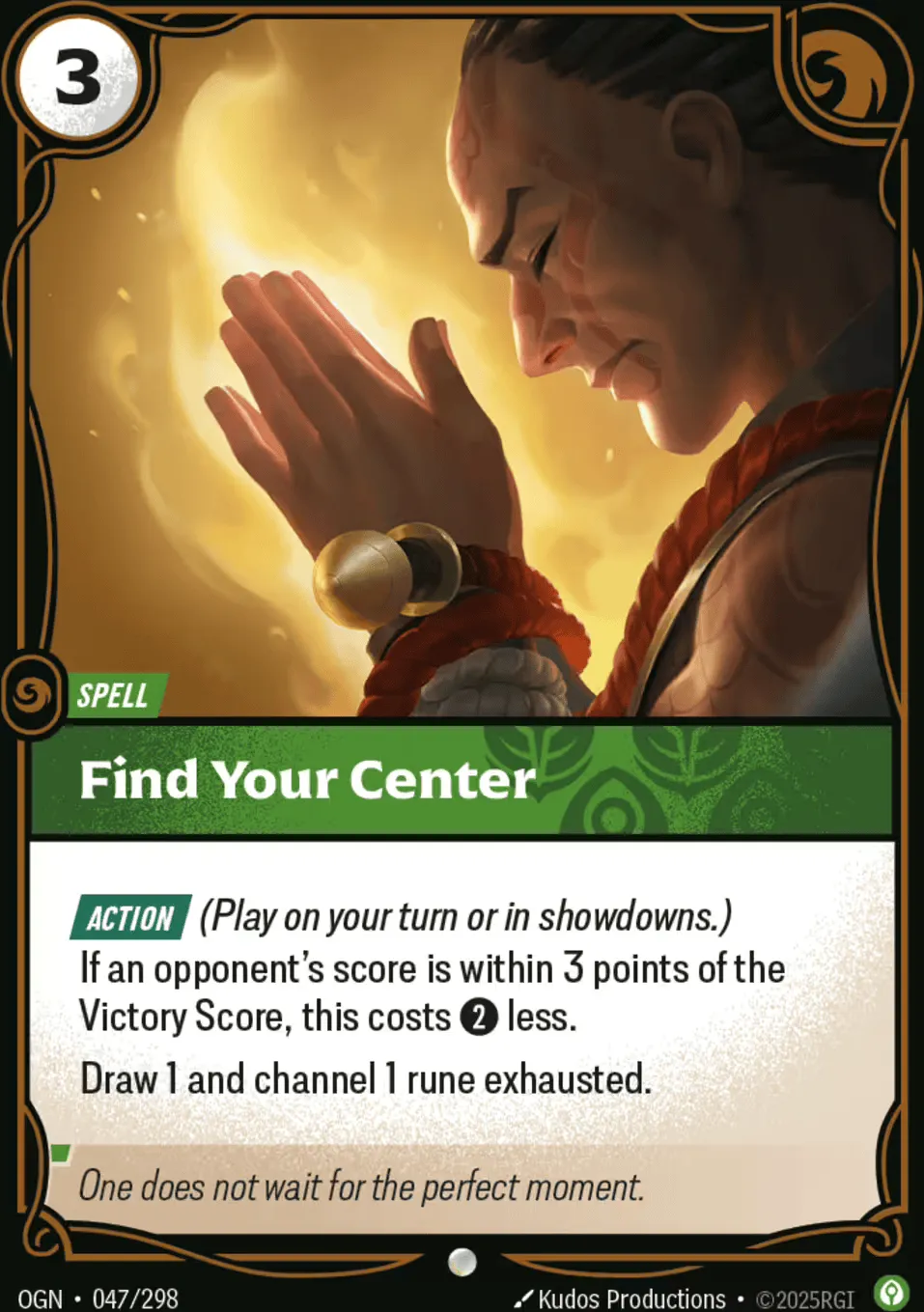 Find Your Center — Origins - Main Set — Riftbound