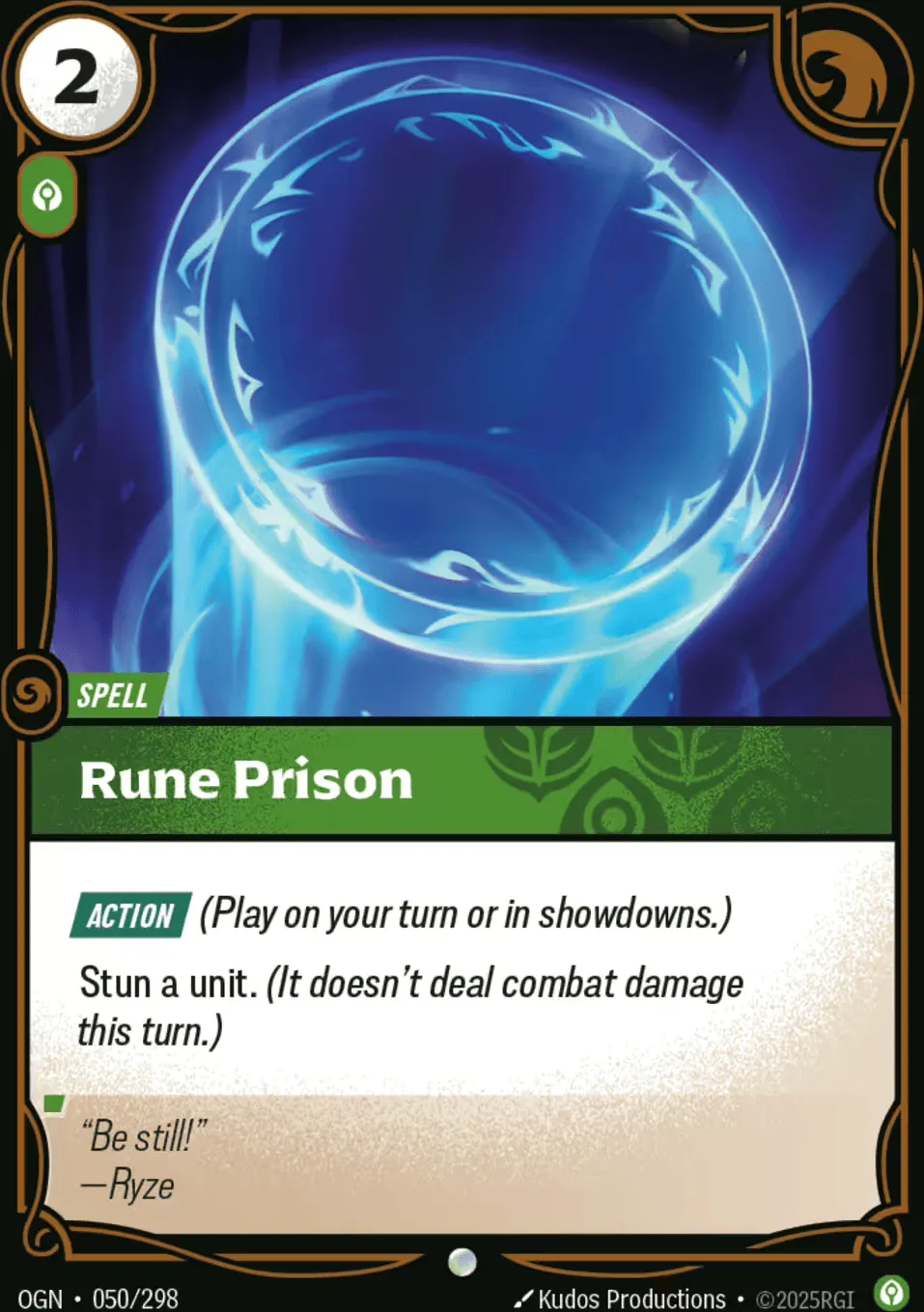 Rune Prison — Origins - Main Set — Riftbound