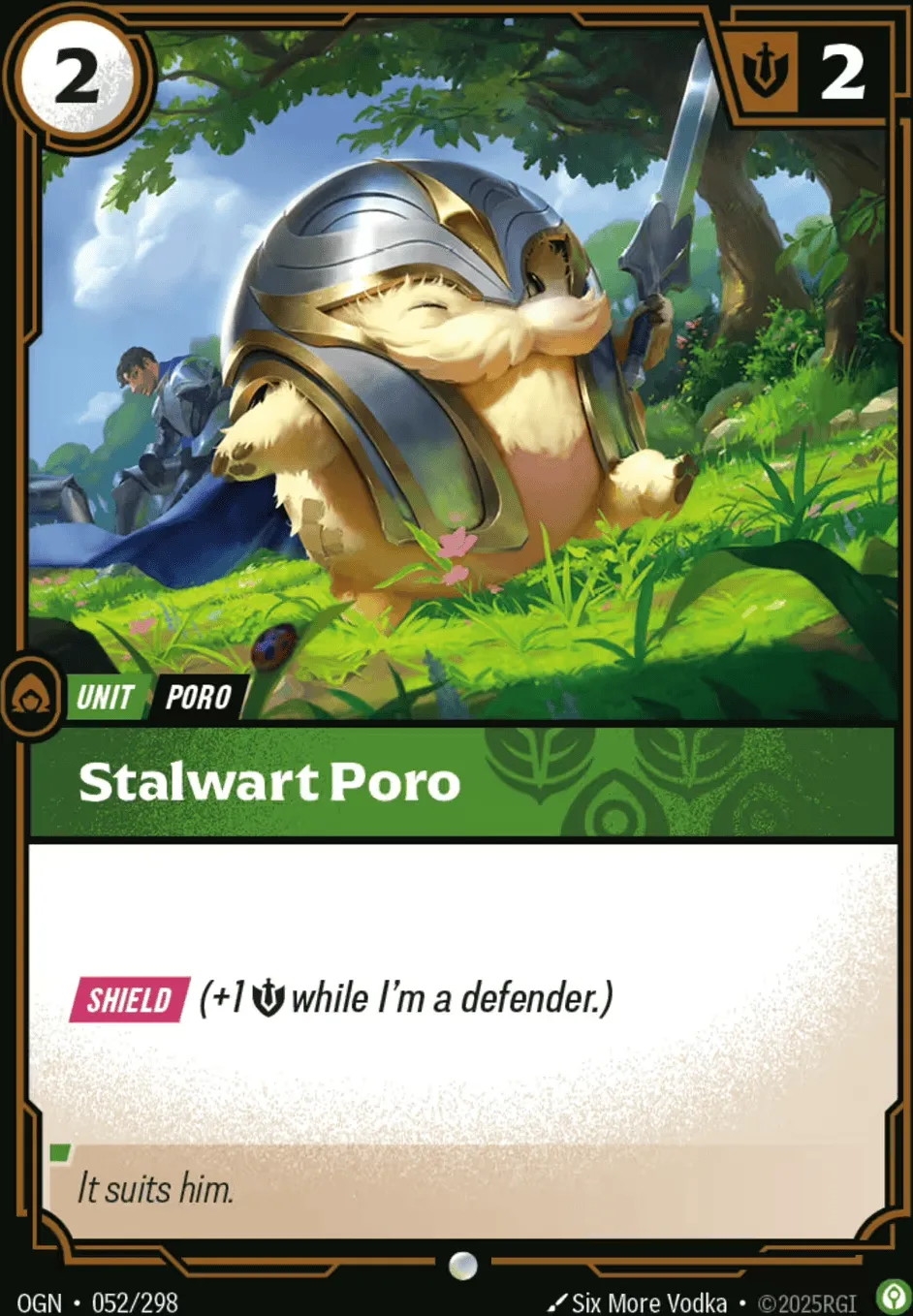 Stalwart Poro — Origins - Main Set — Riftbound
