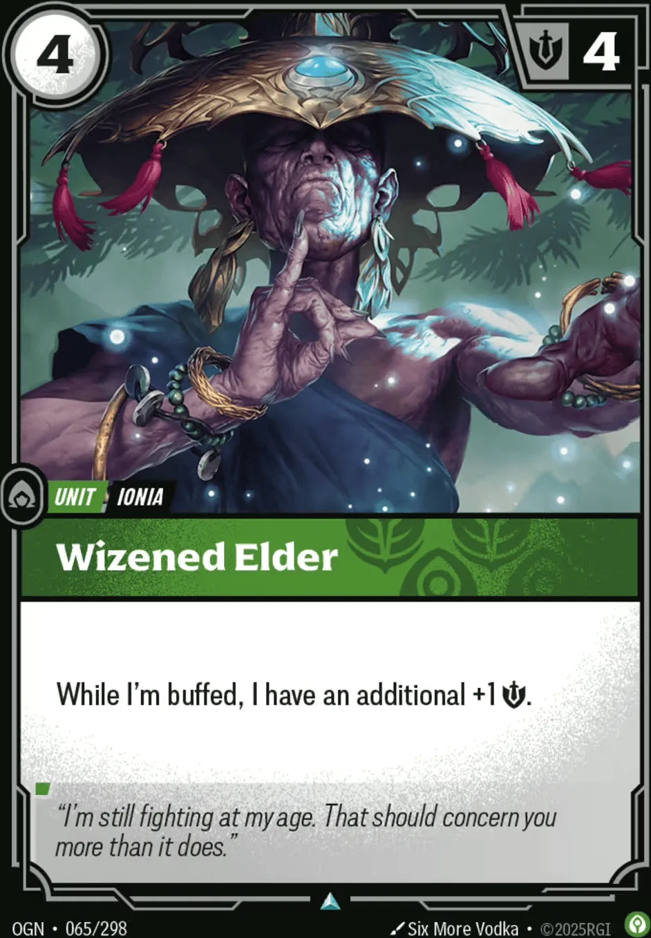 Wizened Elder — Origins - Main Set — Riftbound