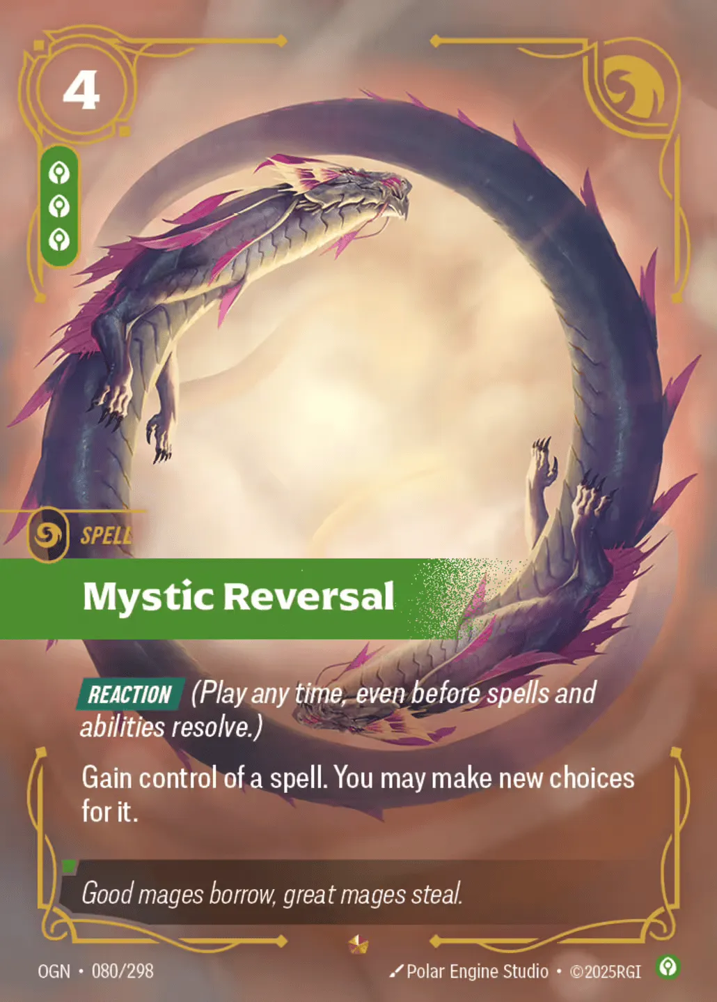 Mystic Reversal — Origins - Main Set — Riftbound