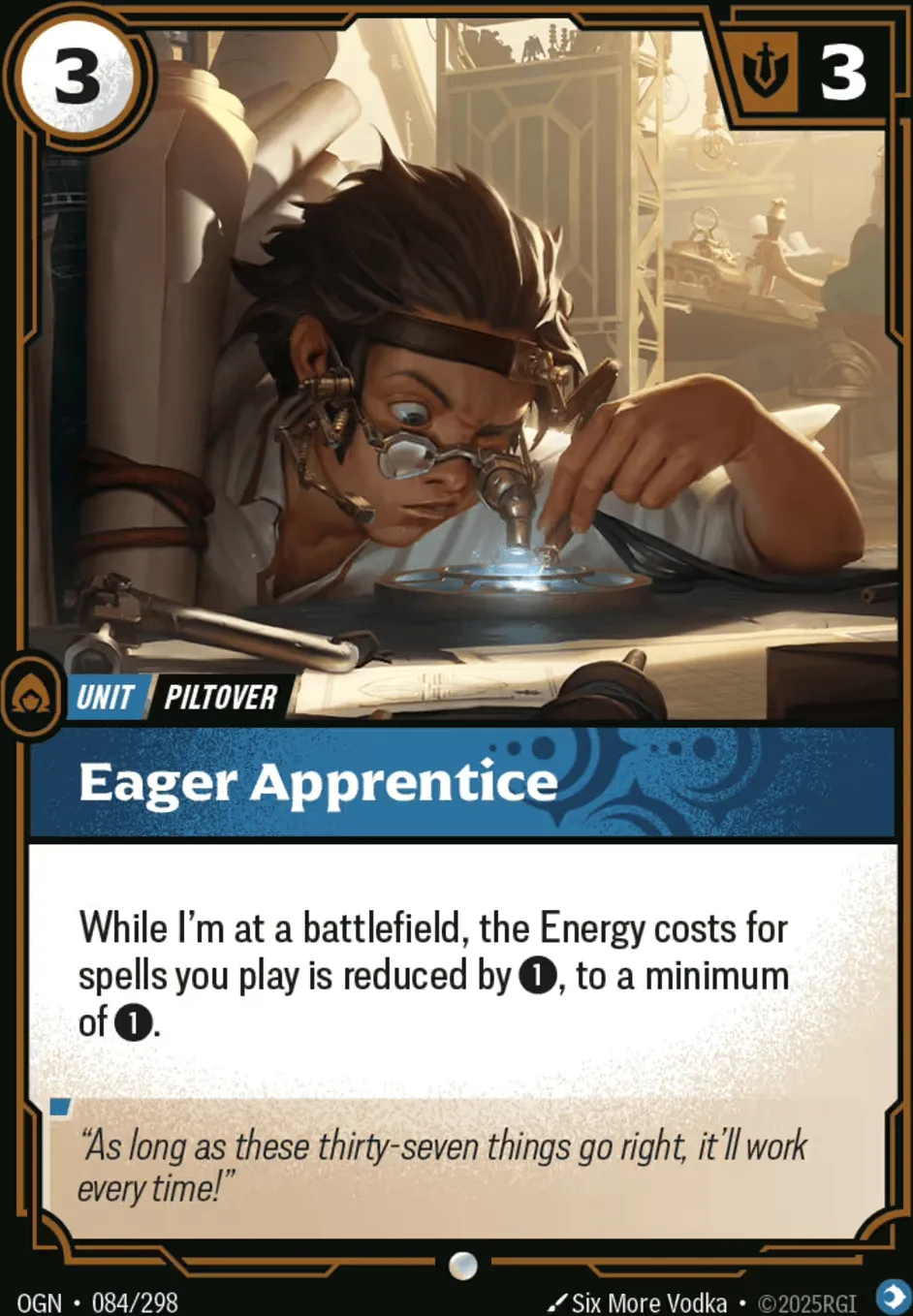 Eager Apprentice — Origins - Main Set — Riftbound