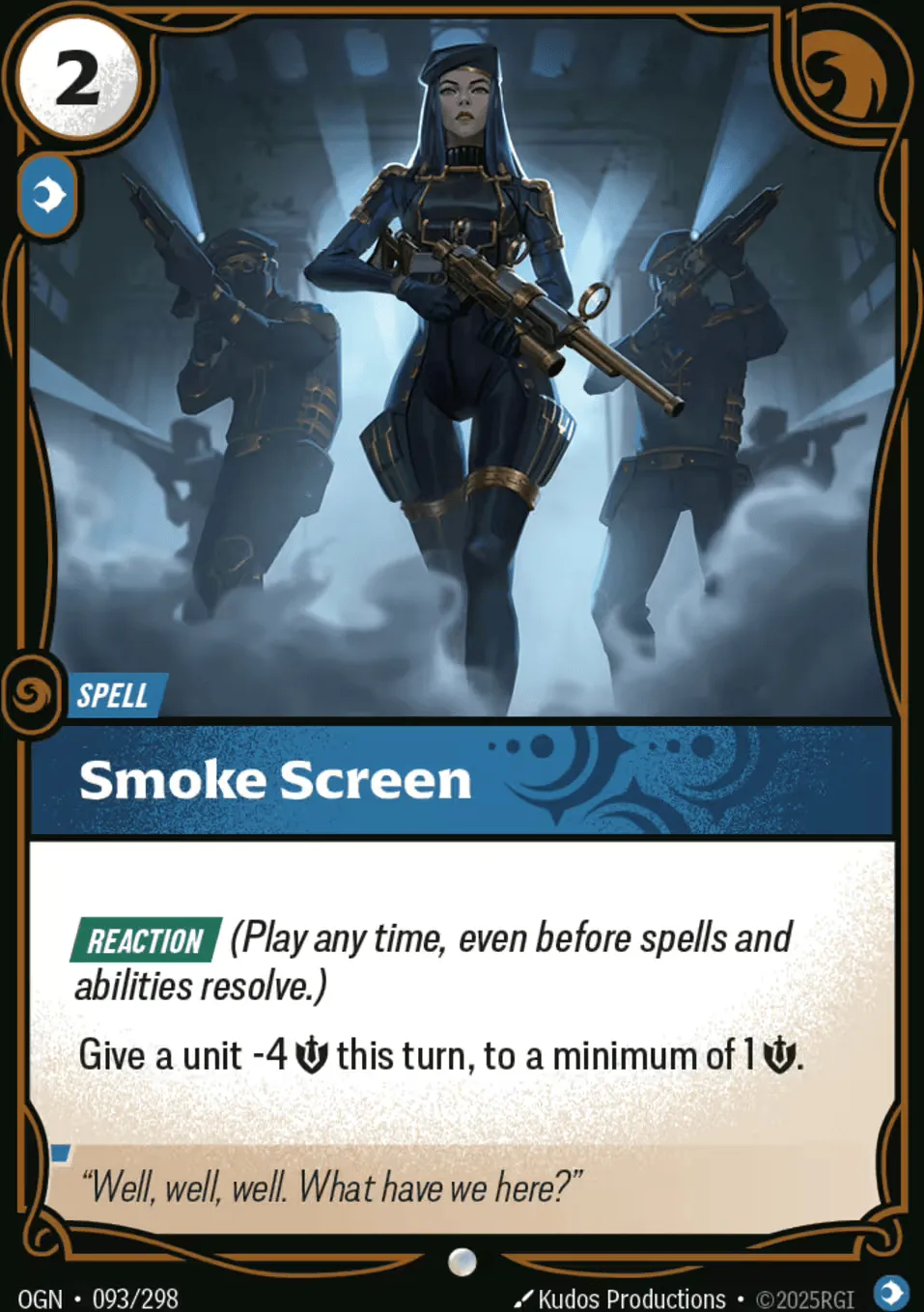 Smoke Screen — Origins - Main Set — Riftbound