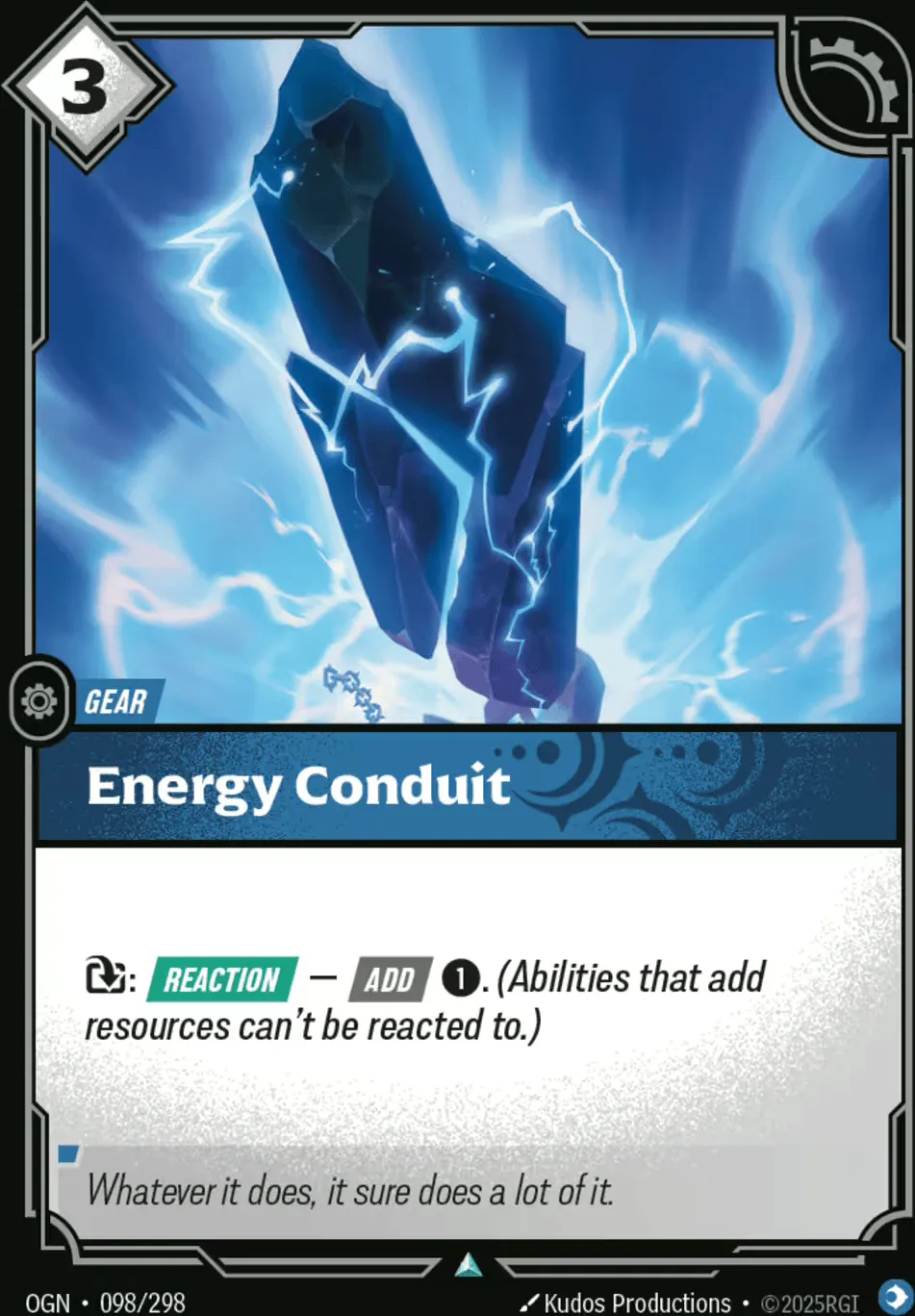 Energy Conduit — Origins - Main Set — Riftbound