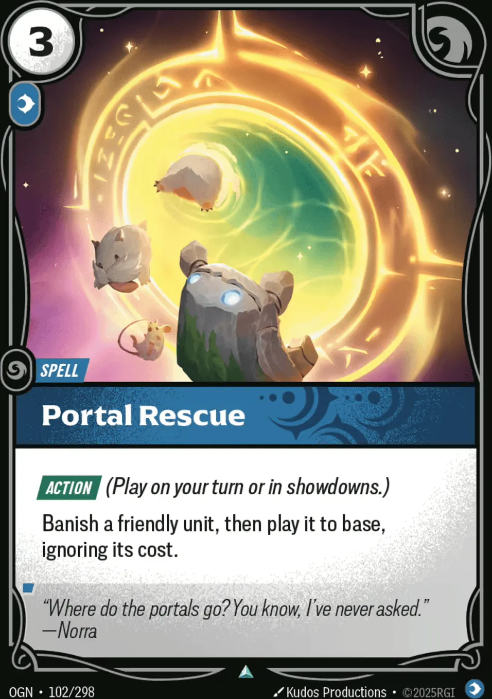 Portal Rescue — Origins - Main Set — Riftbound