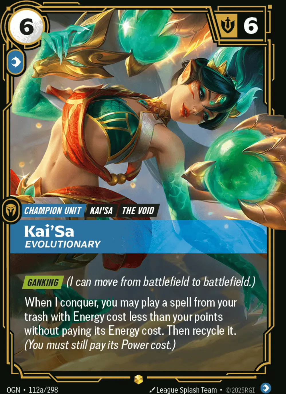 Kai'Sa - Evolutionary — Origins - Main Set — Riftbound